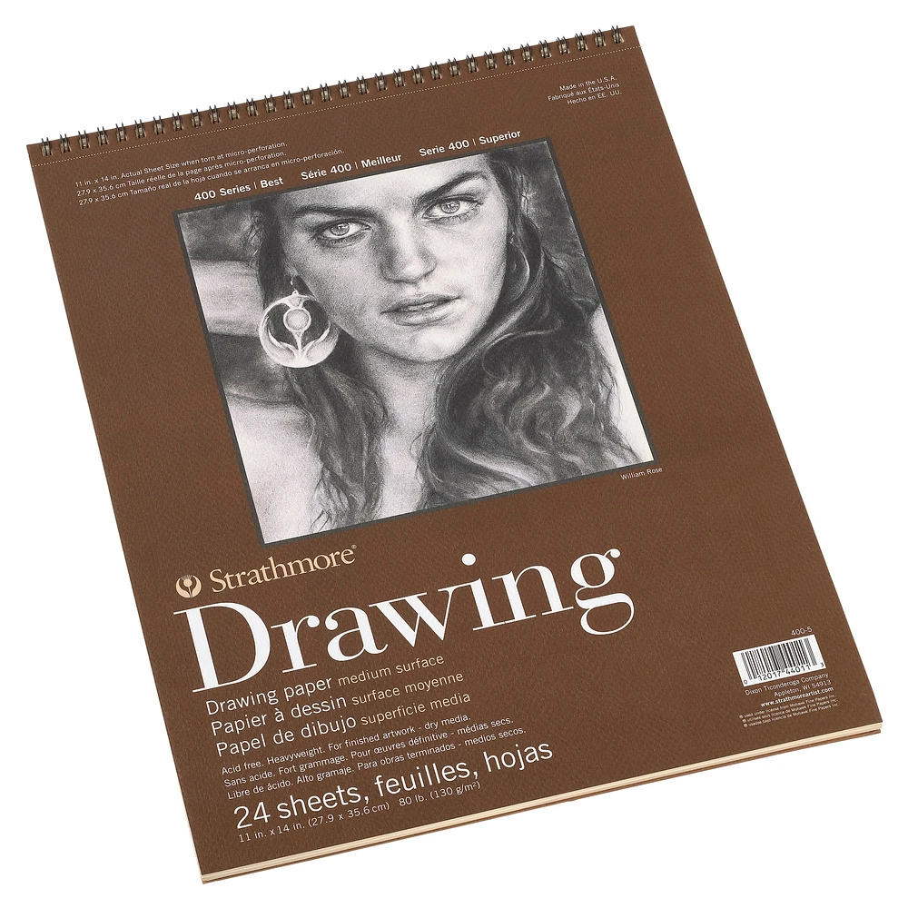 Strathmore® 400 Series Drawing Paper Pad