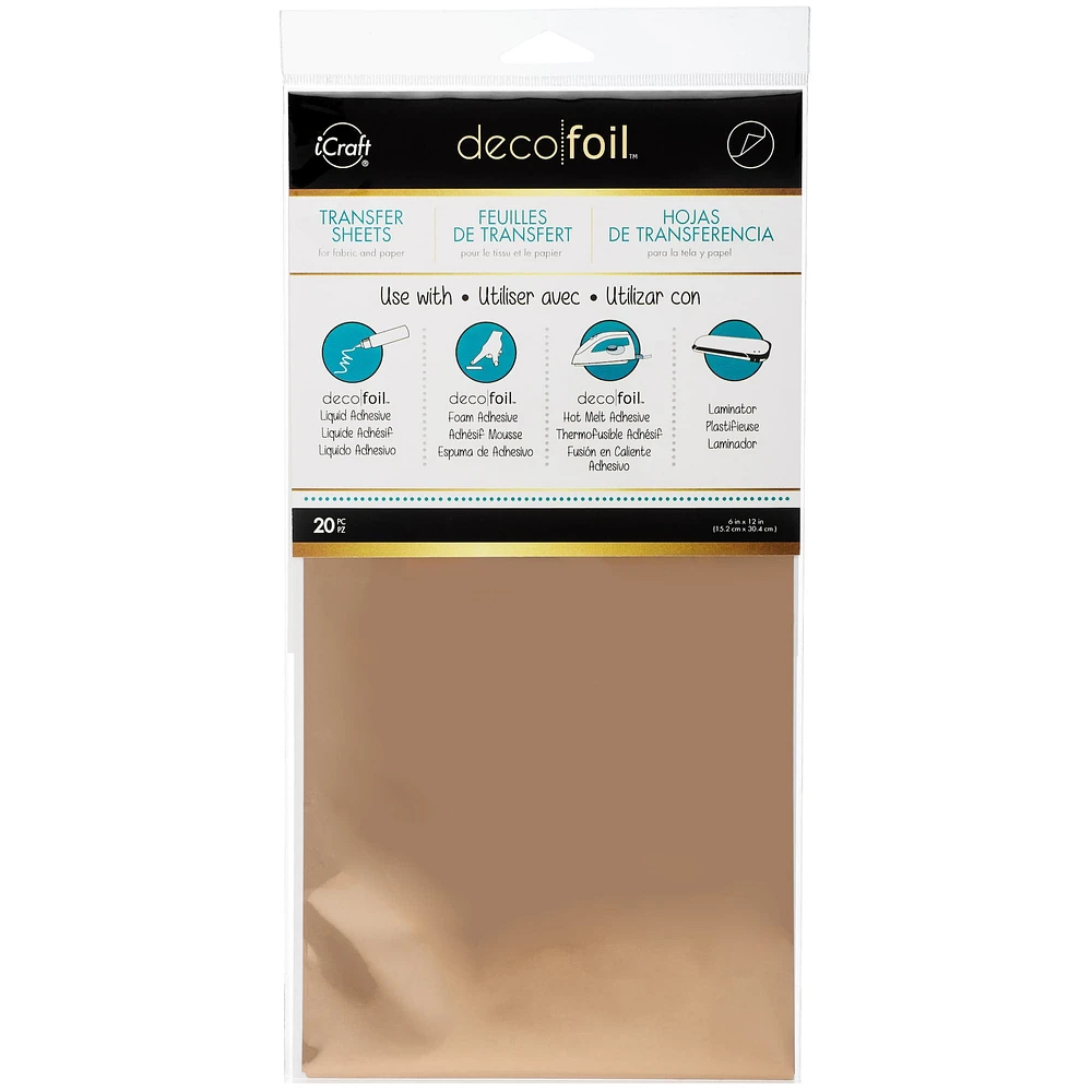 iCraft® Deco Foil™ Transfer Sheets