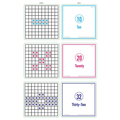 Sensational Math™ How Many? Activity Cards Set of 3 Levels