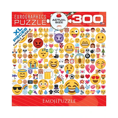 EmojiPuzzle Family 300 Piece Puzzle