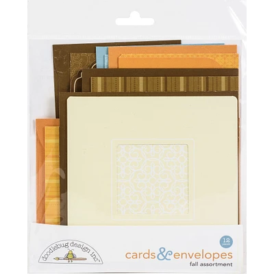 Doodlebug Design Inc.™ Fall Assortment Cards & Envelopes