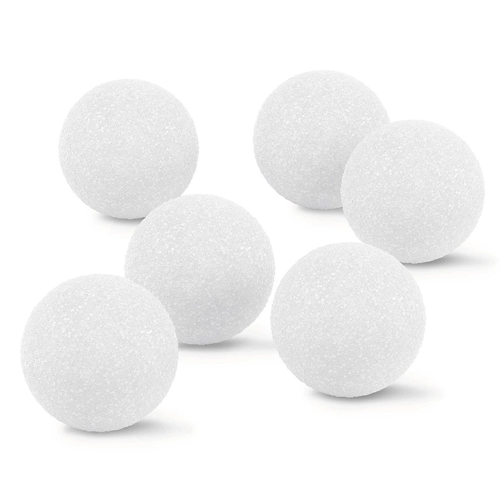 24 Packs: 6 ct. (144 total) FloraCraft® CraftFōM® 3" White Balls