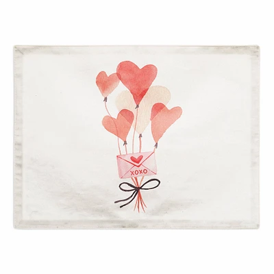 Valentine's Balloon Note Placemat