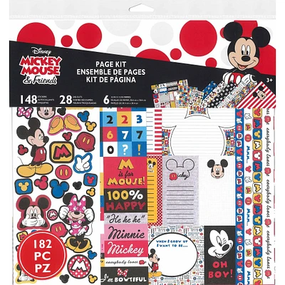 EK Success® Disney® Mickey Mouse & Friends 12" x 12" Page Kit