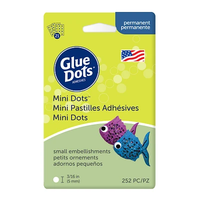 12 Pack: 252 ct. (3,024 total) Glue Dots® Mini Dots™
