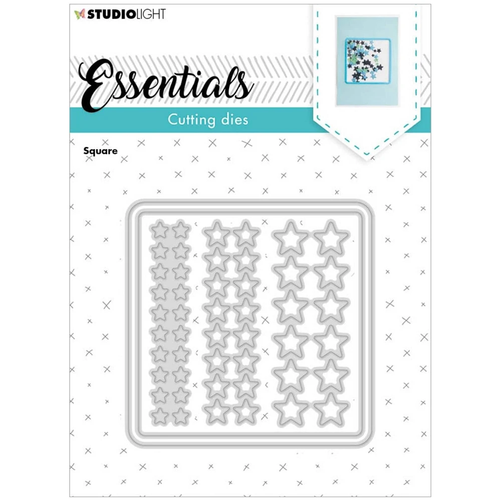 Studio Light Essentials Square Cutting Dies Set