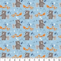 Blue Mountain Friends Flannel