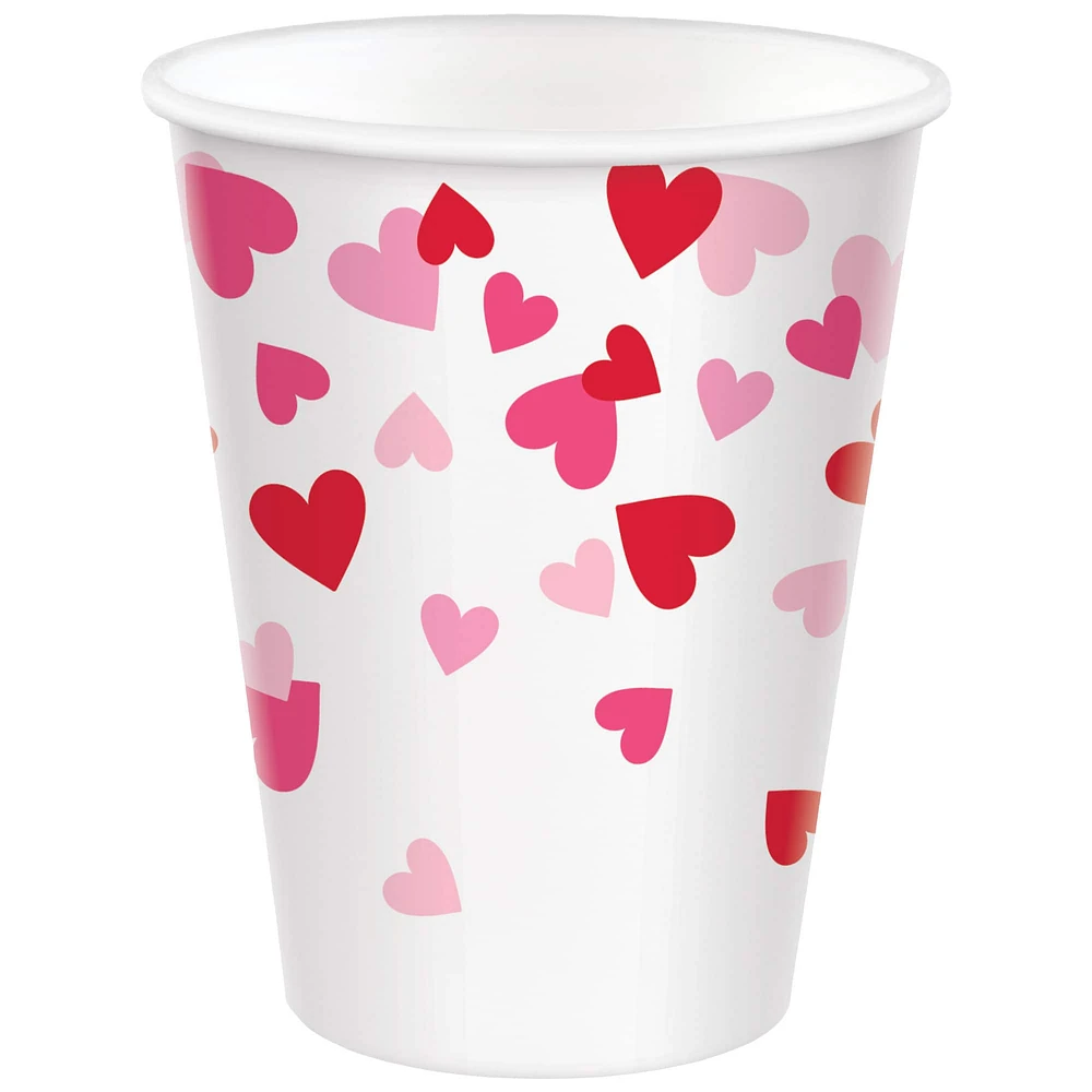 9oz. Cross My Heart Paper Cups, 40ct.