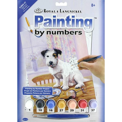 Royal & Langnickel® Painting by Numbers™ Junior Small Hungry Hound Kit
