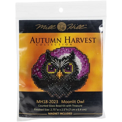 Mill Hill® Autumn Harvest Moonlit Owl Counted Cross Stitch Kit