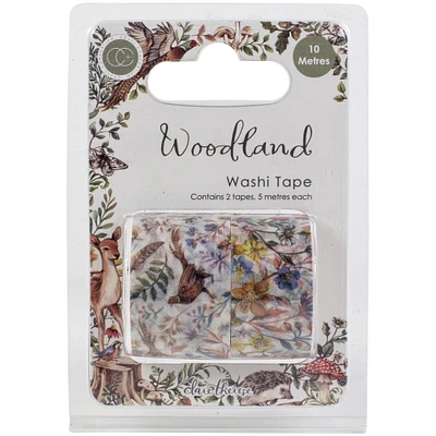 Craft Consortium Woodland Washi Tape Set