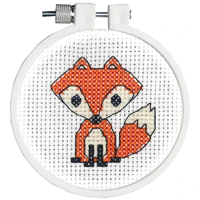 Janlynn® Kid Stitch Fox Counted Cross Stitch Kit