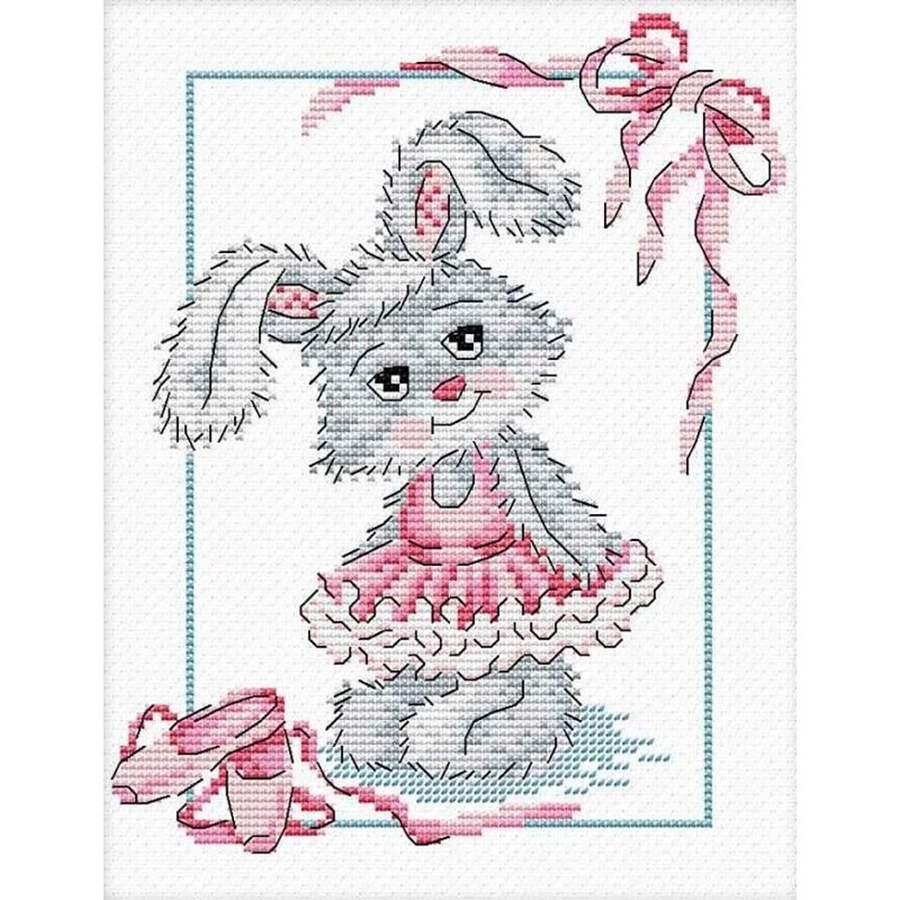 MP Studia Balley Dancer Cross Stitch Kit