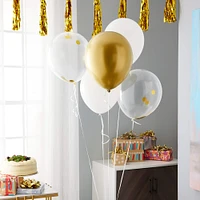 12 Pack: Gold Balloon Bouquet Kit by Celebrate It™