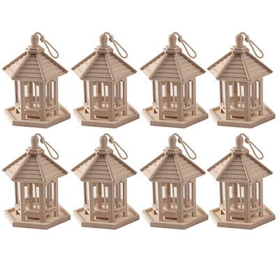 8 Pack: 9.5" Gazebo Bird Feeder by Make Market®