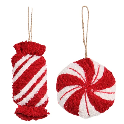 Assorted Peppermint Candy Ornament by Ashland®, 1pc.