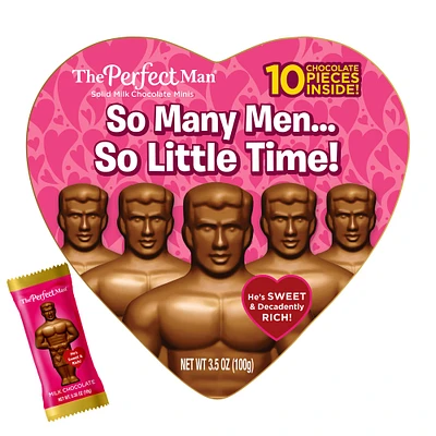 The Perfect Man® Solid Milk Chocolate Minis