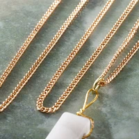 Hamilton Gold Cuban Curb Chain Necklaces By Bead Landing™