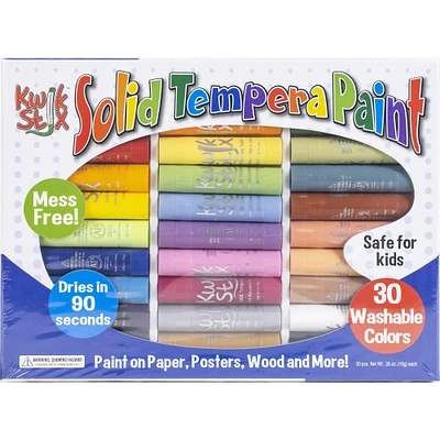 Kwik Stix™ 30 Color Tempera Washable Paint Set