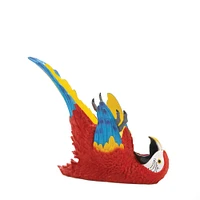 10" Colorful Parrot Wine Holder