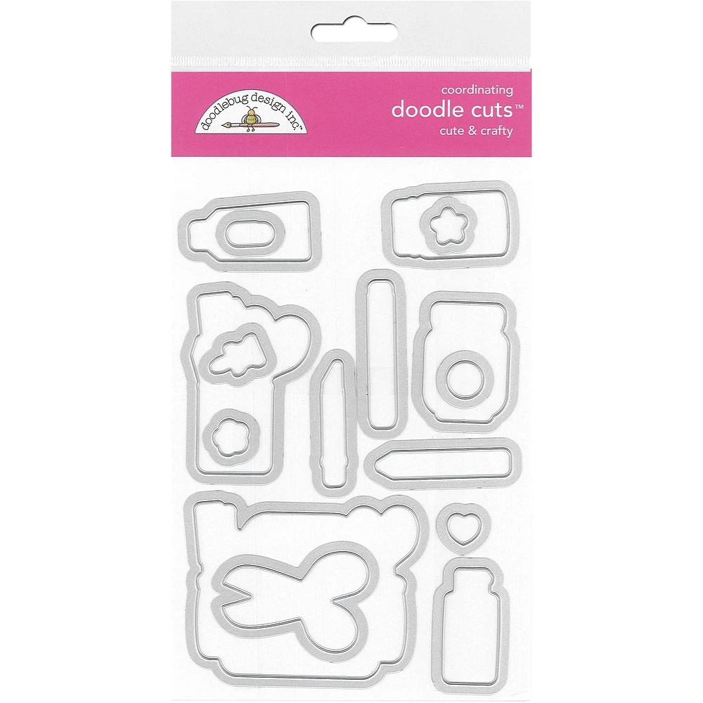 Doodlebug Design Inc.™ Cute & Crafty Doodle Cuts Die Set