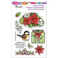 Stampendous® Season Shapes Perfectly Clear Stamps