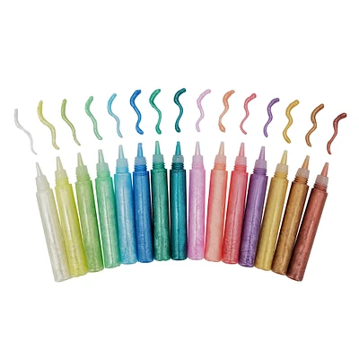 12 Packs: 15 ct. (180 total) Pearlized Glitter Glue Pens by Creatology™