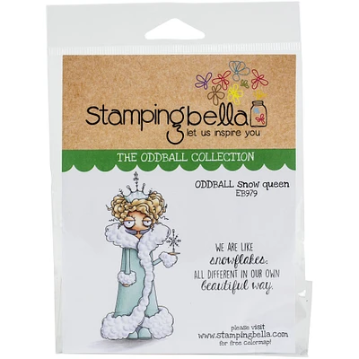 Stamping Bella Oddball Snow Queen Cling Stamps