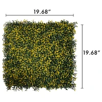 20" Ficus Gold Style Plant Living Wall Panels, 4ct.