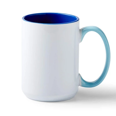 6 Pack: Cricut® 15oz. Beveled Ceramic Mug Blank