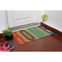 RugSmith Multicolor Home Machine Tufted Doormat