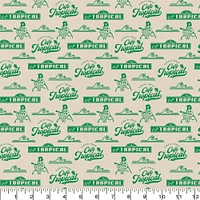 Schitt's Creek Café Tropical Precut Cotton Fabric