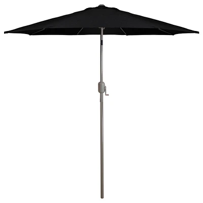9ft Outdoor Patio Market Umbrella with Hand Crank & Tilt