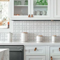 RoomMates Interlocking Circle Tile Backsplash Giant Decals