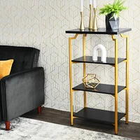 Household Essentials Crown 43" 4-Tier Bookshelf