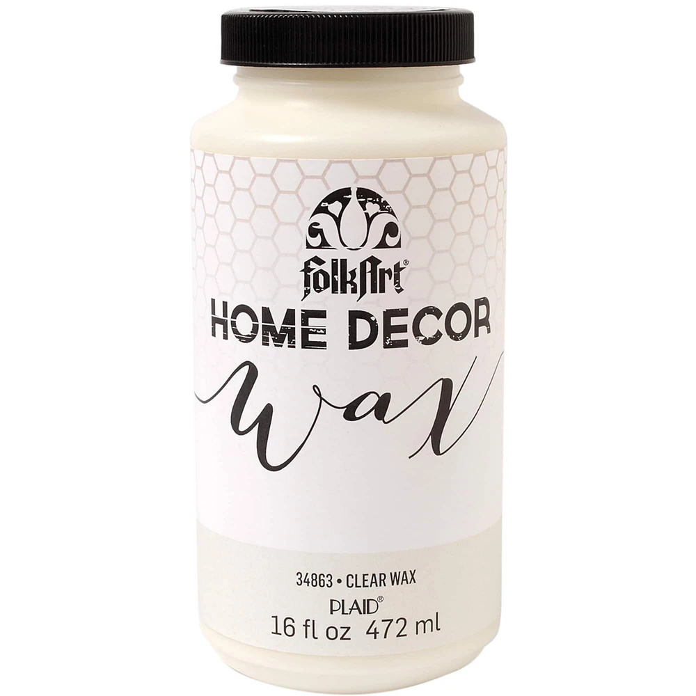 FolkArt® Clear Home Decor Wax, 16oz.