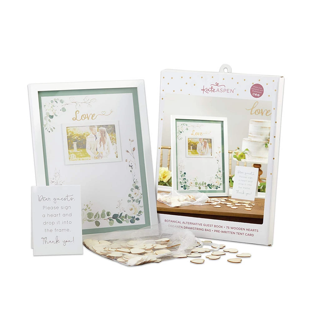 Kate Aspen® Botanical Garden Wedding Guest Book Alternative