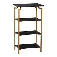 Household Essentials Crown 43" 4-Tier Bookshelf