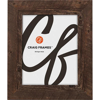 Craig Frames American Barn Brown Oak Picture Frame