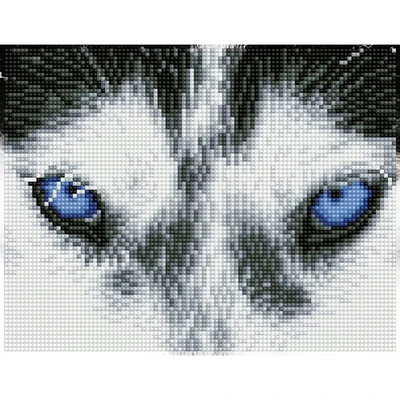 Diamond Dotz® Intermediate Mystic Husky Diamond Painting Kit