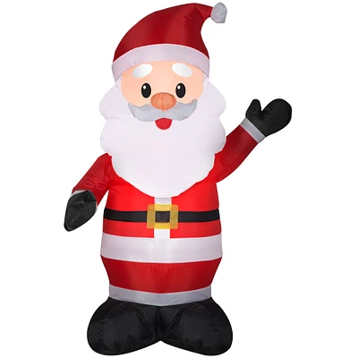 4ft. Airblown® Inflatable Greeting Santa
