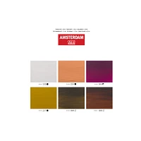 6 Packs: 6 ct. (36 total) Amsterdam Standard Series Portrait Acrylic Paints