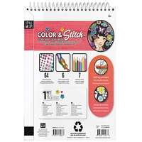 Style Me Up! Color & Stitch Art Kit