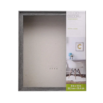 Gray Shadowbox by Studio Décor®