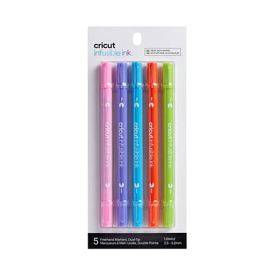 Cricut® Infusible Ink™ Freehand Markers, Dual-Tip, Tropical