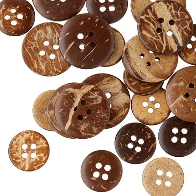 Favorite Findings Coconut Buttons By Loops & Threads®