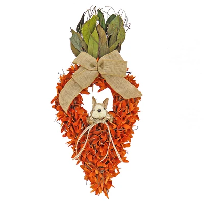 24" Woodcut Carrot Wall Accent