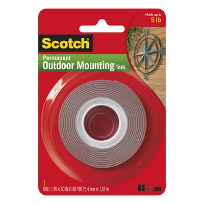 Scotch® Permanent Outdoor Mounting Tape