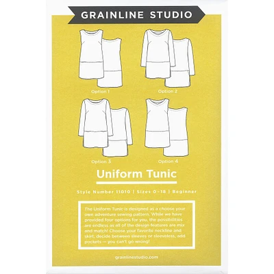 Grainline Studio Uniform Tunic Pattern