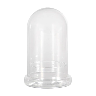 9" Glass Cloche with Glass Base by Ashland®